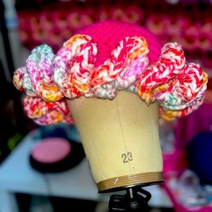 BUCKET RUFFLE HATS BRAND NEW HANDMADE CROCHET